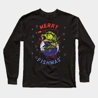 Merry Fishmas Long Sleeve T-Shirt